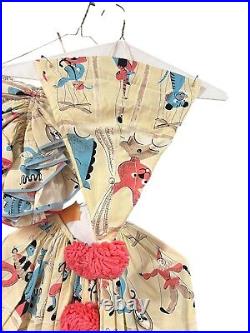 Antique Clown Costume Complete Halloween Costume Vintage
