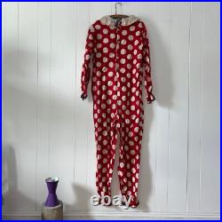 Antique Vintage 1930s Handmade Clown Suit/Pierrot Costume Cotton Pom Poms