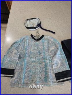 Antique Vintage Halco Masquerade Costume Chinaman Circa 1940's