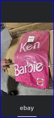 BARBIE Adult Ken And Barbie Doll Box Costume Set One Size, New 2023