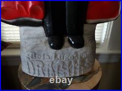 BELA LUGOSI DRACULA Blow Mold by Don Featherstone Made in the USA. Lighted. 42