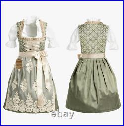 Bavaria Trachten Dirndl Dresses Women Traditional German Oktoberfest Costumes