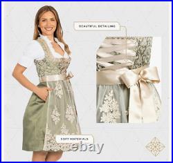 Bavaria Trachten Dirndl Dresses Women Traditional German Oktoberfest Costumes