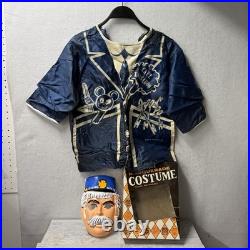 Ben Cooper 1959 Captain Kangaroo #832 Halloween Costume With Box 50's RARE