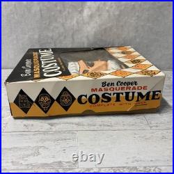 Ben Cooper 1959 Captain Kangaroo #832 Halloween Costume With Box 50's RARE