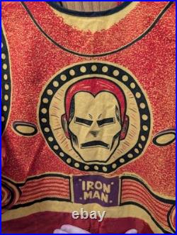 Ben Cooper 1966 Iron Man Halloween Mask And Costume Adult Sz