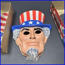 Ben Cooper Americana Costume For Halloween Fun With Ventilated Mask Uncle Sam