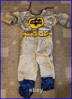 Ben Cooper Batman Halloween Costume C. 1966 Early Issue Large Mod Clown Box