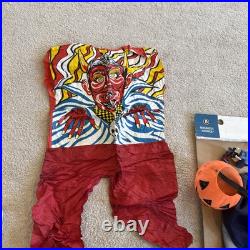 Ben Cooper Child's Red Devil Costume No Mask Circa 1960s/ HTF Vintage READ Ben Cooper Child's Red Devil Costume No Mask Circa 1960s/ HTF Vintage READ