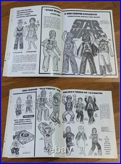 Ben Cooper Costume Catalog 1978 Halloween Star Wars Monsters Superheroes Marvel