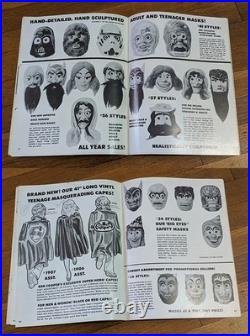Ben Cooper Costume Catalog 1978 Halloween Star Wars Monsters Superheroes Marvel
