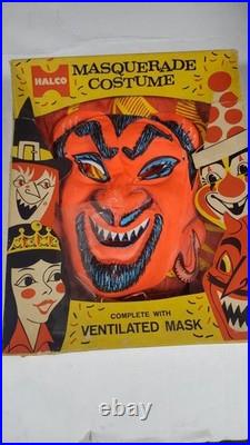 Ben Cooper Devil Costume Orig Box Vintage