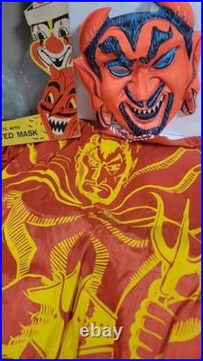 Ben Cooper Devil Costume Orig Box Vintage