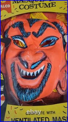 Ben Cooper Devil Costume Orig Box Vintage