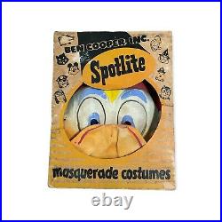 Ben Cooper Donald Duck Costume Vintage Walt Disney Halloween Super Early Gauze