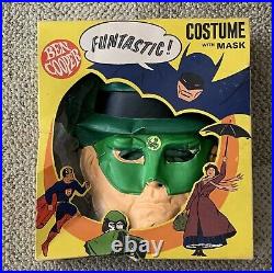 Ben Cooper Green Hornet Halloween Costume C. 1966 Medium Boxed