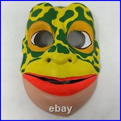 Ben Cooper Halloween Monsters Creature People Frogman Adult Mask 60s 70s Vintage