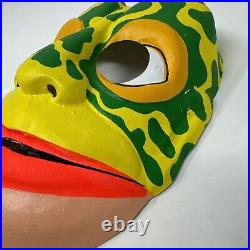 Ben Cooper Halloween Monsters Creature People Frogman Adult Mask 60s 70s Vintage