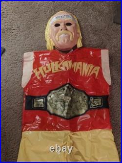 Ben Cooper Hulk Hogan Hulkamania 1985 Vintage Halloween Costume, Rare