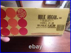 Ben Cooper Hulk Hogan Hulkamania 1985 Vintage Halloween Costume, Rare