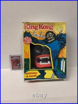 Ben Cooper King Kong Mask And Costume 1976 In Box Never Worn, (read Description)