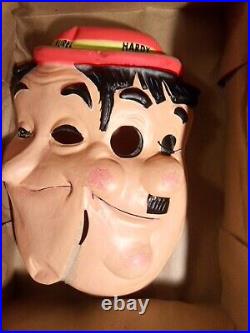 Ben Cooper Masks Rare Laurel And Hardy 1960s Halloween Costume