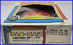 Ben Cooper Mid-Way Pac-Man Halloween Costume & Mask (1982) Complete in Box RARE