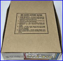 Ben Cooper Mid-Way Pac-Man Halloween Costume & Mask (1982) Complete in Box RARE