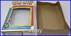 Ben Cooper Mid-Way Pac-Man Halloween Costume & Mask (1982) Complete in Box RARE