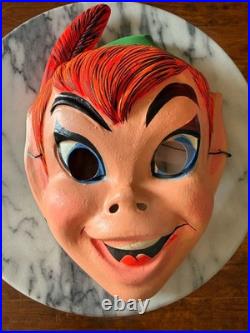 Ben Cooper Peter Pan Halloween Costume with Mask Boys Large (12-14) 1960s MPN 829