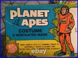 Ben Cooper Planet Of The Apes 1973 Warrior Vintage Kids Halloween Mask Costume