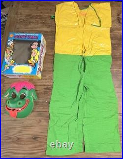 Ben Cooper Rare Walt Disney Pete's Dragon Costume With Box Childs Medium