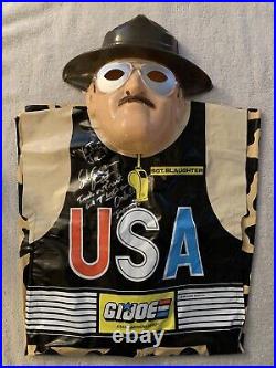 Ben Cooper Sgt Slaughter Costume 1986 Autographed NewithUnused