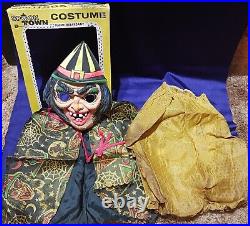 Ben Cooper- Spook Town Medium (8-10) Witch Costume Vintage Pre-Owned