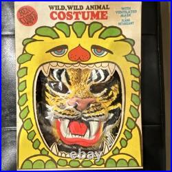 Ben Cooper Tiger Animal Costume Medium (8-10) Halloween 883 Ventilated Mask