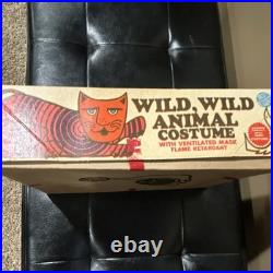 Ben Cooper Tiger Animal Costume Medium (8-10) Halloween 883 Ventilated Mask