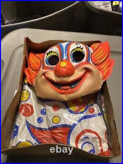 Ben cooper halloween costume bozo the clown 1973