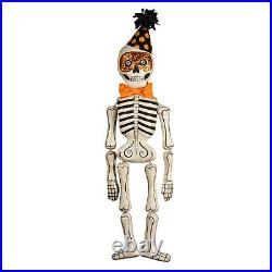 Bethany Lowe 23 Mr Bones Party Skeleton Halloween Retro Vntg Decor Ornament