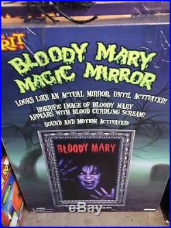 Bloody Mary Animated Mirror Spirit Halloween Very Rare Working