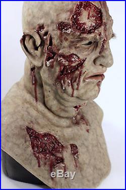 CFX Sin of Greed Rotten Zombie Silicone Mask with Extra Blood & Punched Eyebrows
