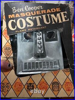 CLANCY ROBOT BEN COOPER COSTUME IN BOX WITH MASK RARE 1950's