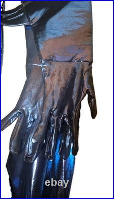 C. 1966 Batman Halloween 9 Pc Costume from Batman and Robin TV Series Large HTF