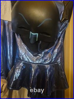 C. 1966 Batman Halloween 9 Pc Costume from Batman and Robin TV Series Large HTF