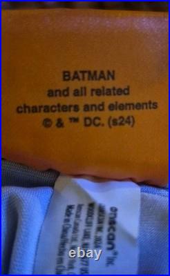 C. 1966 Batman Halloween 9 Pc Costume from Batman and Robin TV Series Large HTF