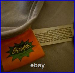 C. 1966 Batman Halloween 9 Pc Costume from Batman and Robin TV Series Large HTF