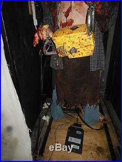 Chainsaw Butcher Pig Poision Prop/ Professional Haunted House Attraction Prop