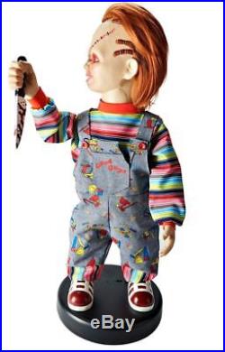 Childs Play 2 Ft Bump N Go Chucky Animatronics Doll Figure / Prop NEW