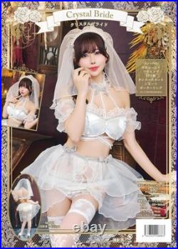 Clearstone Crystal Bride Womens Cosplay Costume Silver