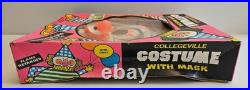 Collegeville Clown Vintage Mask and Costume for Kids (Size Medium)