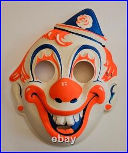 Collegeville Clown Vintage Mask and Costume for Kids (Size Medium)